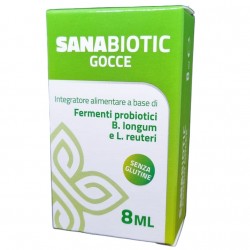 Sanabiotic Integratore di Fermenti Probiotici 8 Ml Farmadea - 1