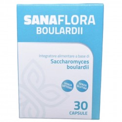 Sanaflora Boulardii Equilibrio della Flora Intestinale 30 Capsule - Integratori di fermenti lattici - 987665837 - Farmadea - ...