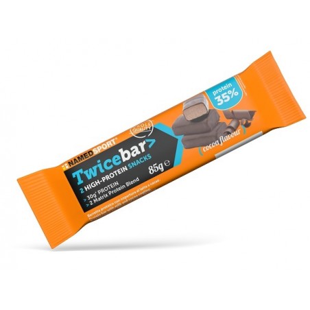 Namedsport Twicebar Chocolate 85 G - Integratori per sportivi - 985509379 - Namedsport - € 3,30