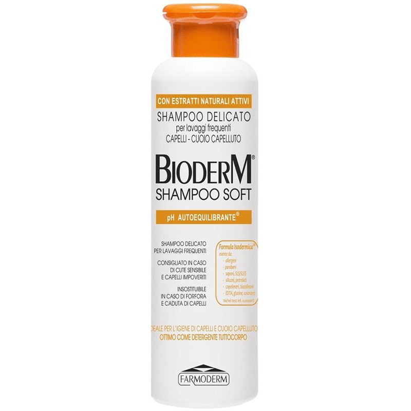 Farmoderm Bioderm Shampoo Soft 500 Ml - Shampoo per lavaggi frequenti - 902408463 - Farmoderm - € 8,75