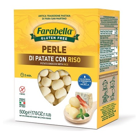 Bioalimenta Farabella Perle Patate Riso 500 G - Alimenti senza glutine - 976906418 - Bioalimenta - € 3,20