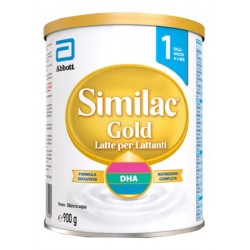 Abbott Similac Gold Stage 1 Latte Neonati 0-6 Mesi 900 G - Latte in polvere e liquido per neonati - 944909617 - Abbott - € 20,67