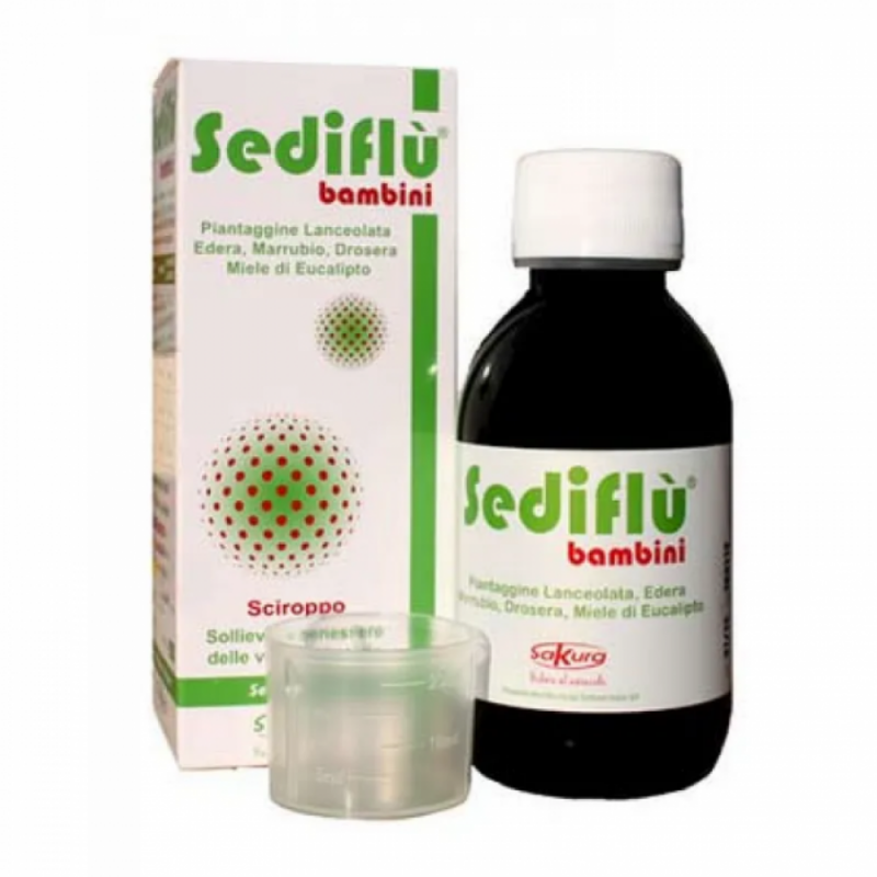 Sediflu Tosse Bambini Sciroppo per Tosse Secca e Grassa 150 Ml - Integratori per apparato respiratorio - 943798443 - Sakura I...