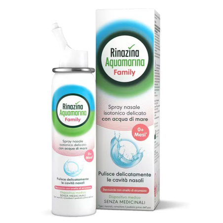 Rinazina Aquamarina Family Spray Isotonico 100 Ml Rinazina - 1 Rinazina Aquamarina Family Spray Isotonico 100 Ml Rinazina - 1