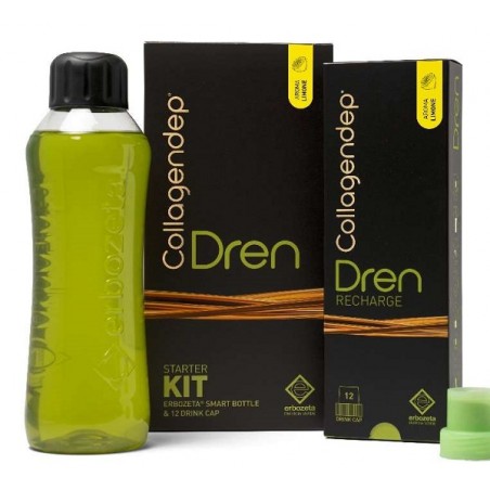 Erbozeta Collagendep Dren Limone Starter Kit 12 Pezzi + 1 Bottiglia - Integratori di Collagene - 944130121 - Erbozeta - € 45,26