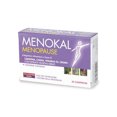 Vital Factors Italia Menokal Menopause 30 Compresse - Integratori per ciclo mestruale e menopausa - 932219001 - Vital Factors...