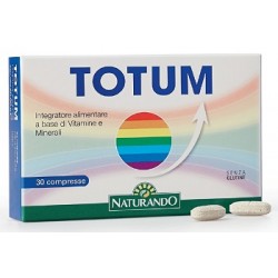 Naturando Totum 30 Compresse - Integratori multivitaminici - 901604037 - Naturando - € 11,04