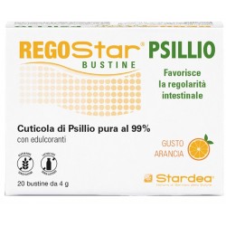 Stardea Regostar Psillio 20 Bustine - Integratori per regolarità intestinale e stitichezza - 987747730 - Stardea - € 13,27