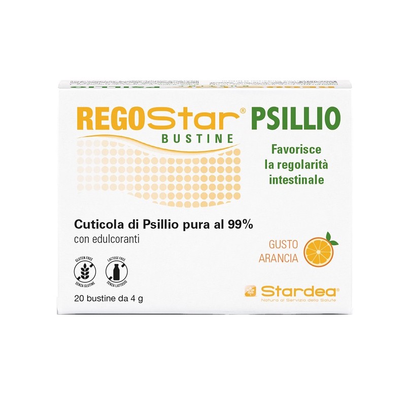 Stardea Regostar Psillio 20 Bustine - Integratori per regolarità intestinale e stitichezza - 987747730 - Stardea - € 13,27