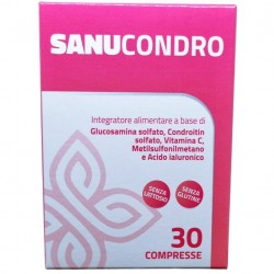 Sanucondro Integratore per Articolazioni e Cartilagini 30 Compresse - Integratori per articolazioni ed ossa - 987665852 - Far...