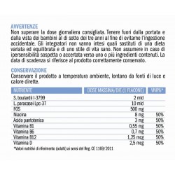 Sanaflora Lact Fermenti Lattici e Vitamine 12 Flaconcini - Integratori di fermenti lattici - 987665876 - Farmadea - € 8,80
