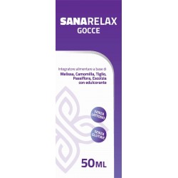 Sanarelax Gocce Rilassanti e Antistress 50 Ml - Integratori per umore, anti stress e sonno - 987665953 - Farmadea - € 7,90