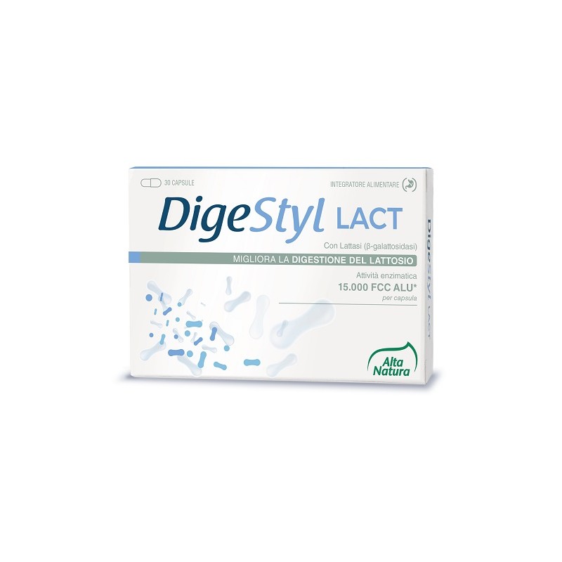 Alta Natura-inalme Digestyl Lact 30 Capsule - Integratori per apparato digerente - 985505155 - Alta Natura - € 13,78