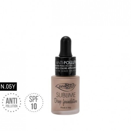 PuroBio Sublime Drop Foundation Fondotinta Fluido 05Y 19 G PuroBio - 1 PuroBio Sublime Drop Foundation Fondotinta Fluido 05Y 19 G PuroBio - 1
