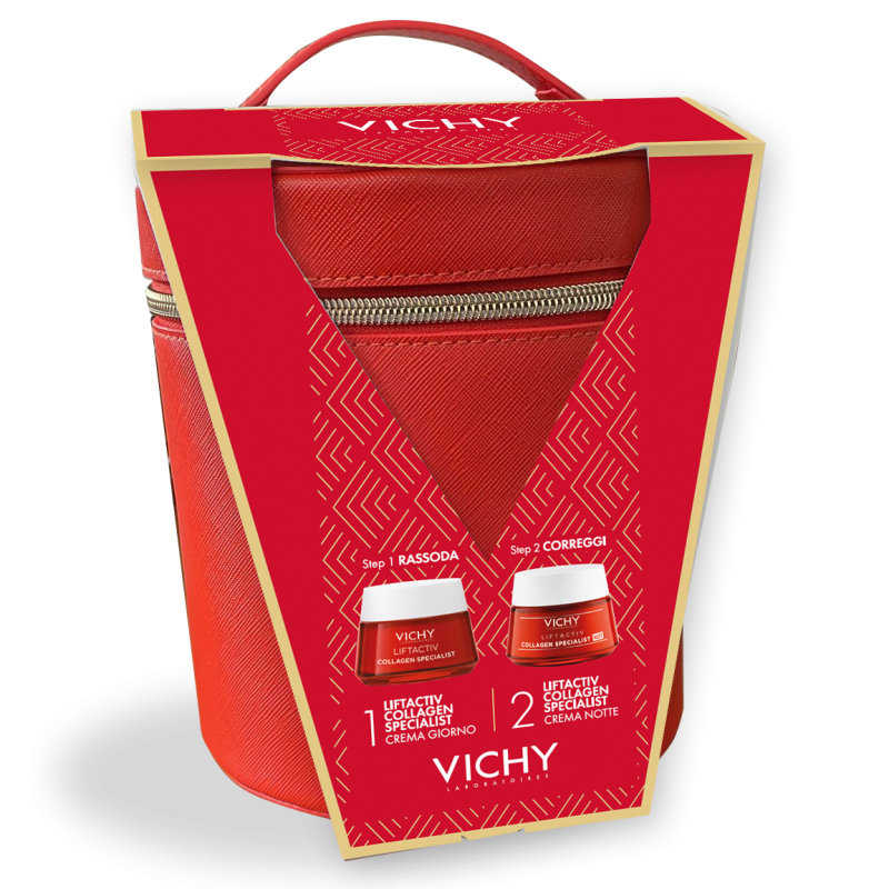 Vichy Liftactive Collagen Specialist Crema Giorno + Notte Cofanetto - Trattamenti antietà e rigeneranti - 987383787 - Vichy -...
