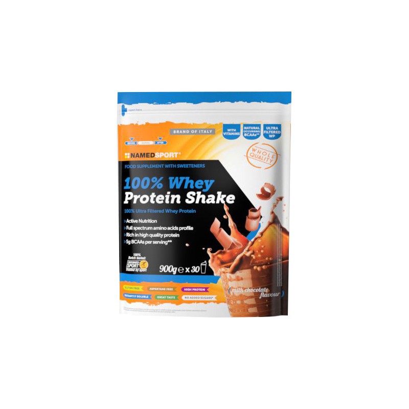 Namedsport 100% Whey Protein Shake Milk Chocolate 900 G - Integratori per sportivi - 974369593 - Namedsport - € 35,99