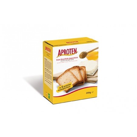 Aproten Pane Biscottato 280 G - Alimenti aproteici - 980078481 - Aproten - € 10,92