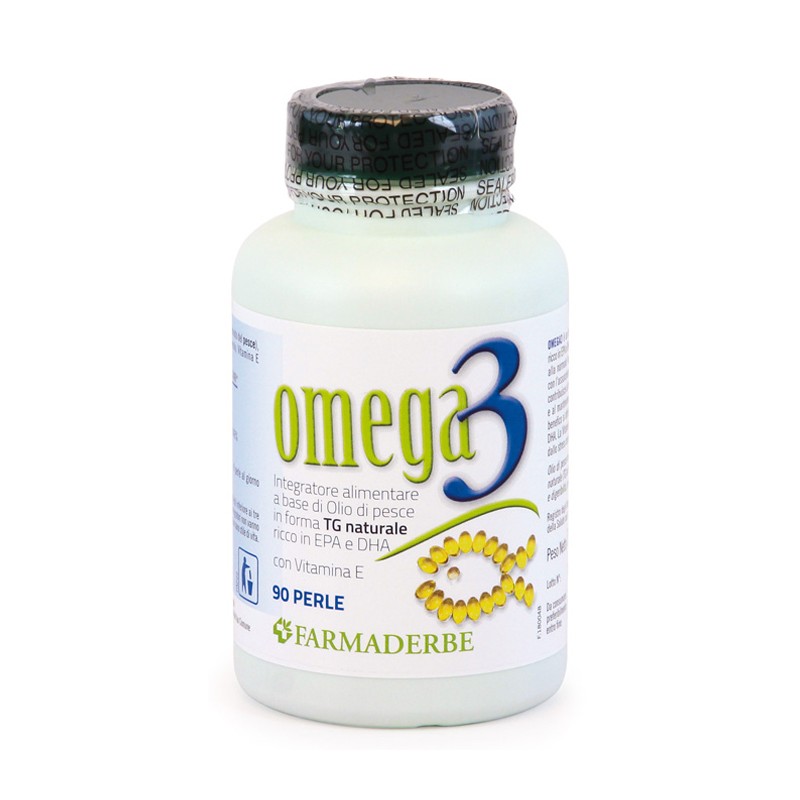 Farmaderbe Omega3 90 Perle - Integratori per il cuore e colesterolo - 904608748 - Farmaderbe - € 15,96