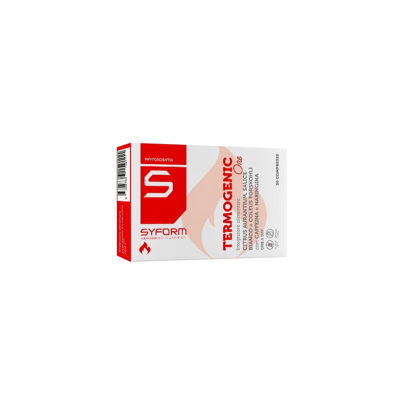 Syform Termogenic One 30 Compresse 36 G - Integratori per dimagrire ed accelerare metabolismo - 903765663 - Syform - € 16,37