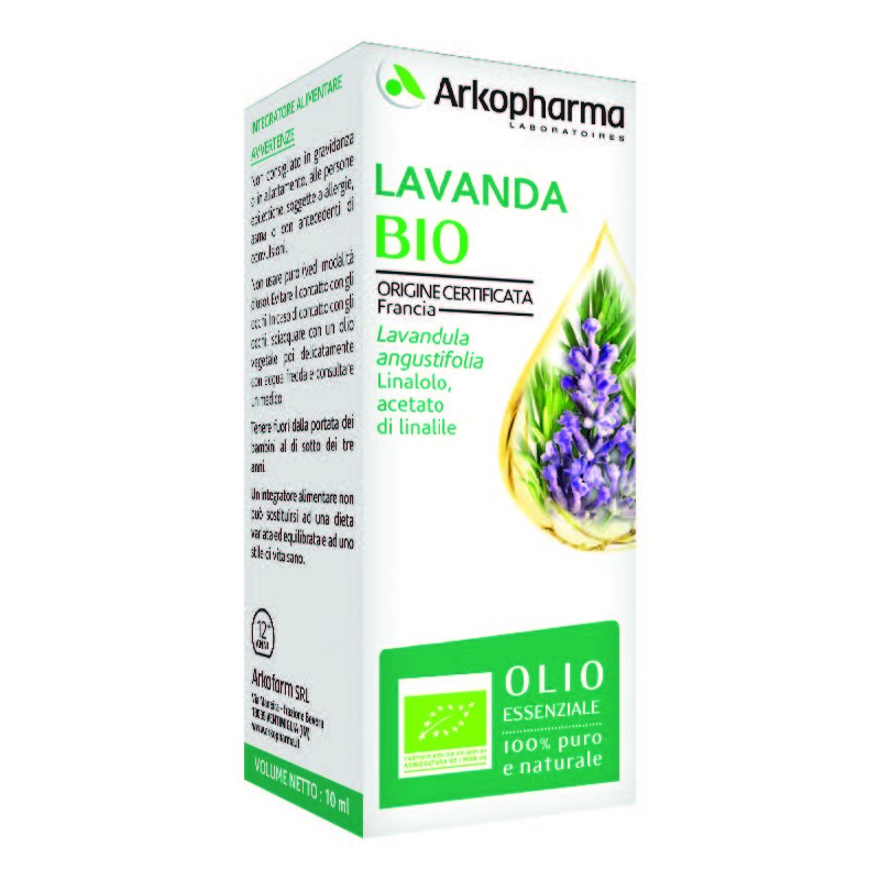 Arkofarm Arkoessentiel Lavanda Bio 10 Ml - Integratori per umore, anti stress e sonno - 980769537 - Arkofarm - € 10,53