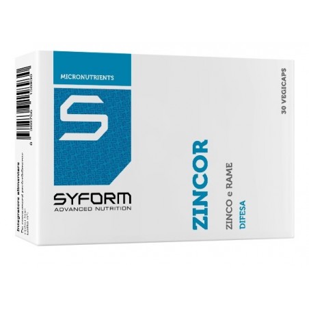 Syform Zincor 30 Capsule - Integratori multivitaminici - 903956213 - Syform - € 10,99
