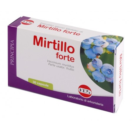 Kos Mirtillo Forte Estratto Secco Titolato 30 Capsule - Integratori per occhi e vista - 907106177 - Kos - € 10,61