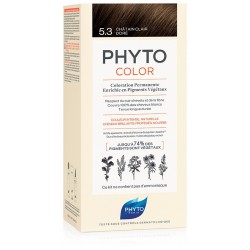 Phytocolor 5,3 Castano Chiaro Dorato Latte + Crema + Maschera + Paio Di Guanti - Tinte e colorazioni per capelli - 975181379 ...