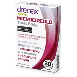 Paladin Pharma Drenax Forte Microcircolo Total Body 30 Compresse - Circolazione e pressione sanguigna - 981966361 - Paladin P...