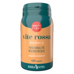 Erba Vita Group Vite Rossa 60 Capsule - Circolazione e pressione sanguigna - 981493238 - Erba Vita - € 11,14