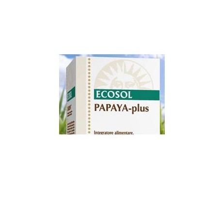 Forza Vitale Italia Ecosol Papaya Plus 60 Compresse - Integratori per apparato digerente - 907046344 - Forza Vitale Italia - ...