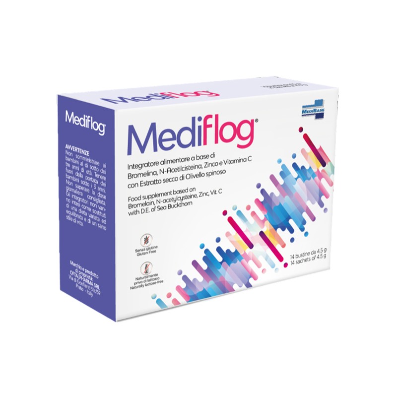 Medibase Mediflog 14 Bustine - Integratori per apparato respiratorio - 944725682 - Medibase - € 15,29