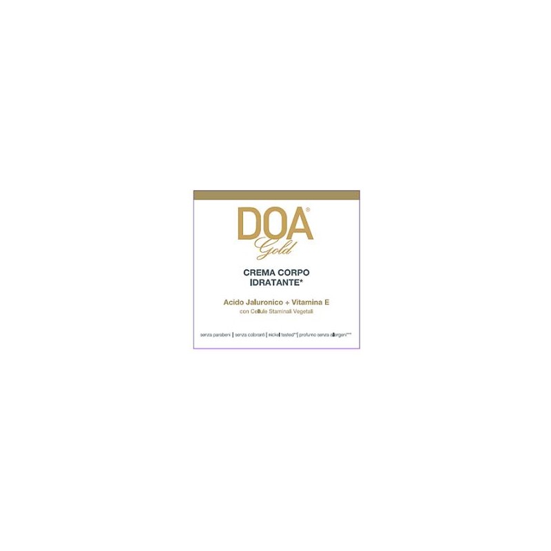 Doafarm Group Doa Gold Crema Corpo Dermoelastica - Trattamenti idratanti e nutrienti per il corpo - 923507115 - Doafarm Group...