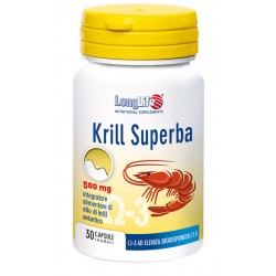 Longlife Krill Superba 30 Capsule - Integratori per il cuore e colesterolo - 930701469 - Longlife - € 24,00