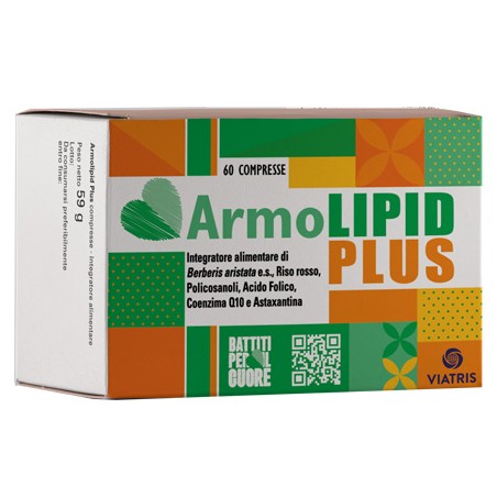 Meda Pharma Armolipid Plus 60 Compresse Edizione Limitata Battiti Per Il Cuore - Integratori per il cuore e colesterolo - 944...