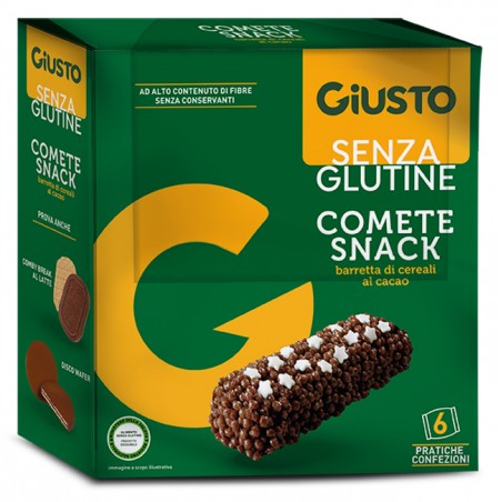 Farmafood Giusto Senza Glutine Comete Snack 120 G - Biscotti e merende per bambini - 985499918 - Farmafood - € 5,14