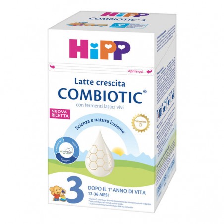 Hipp 3 Combiotic Latte Crescita 12-36 Mesi 600 G - Latte in polvere e liquido per neonati - 983365952 - Hipp - € 13,92