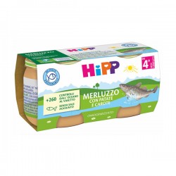 HIPP OMOGENEIZZATO MERLUZZO/PATATE/CAROTE 4X80 G - Alimentazione e integratori - 977464635 - Hipp - € 6,11