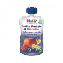 Hipp Bio Frutta Frullata biscotto Mela Fragola Mirtillo Biscotto 90 G - Alimentazione e integratori - 982602500 - Hipp - € 2,38