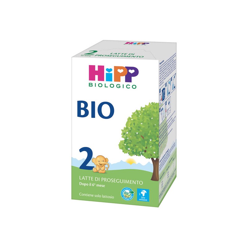 Hipp Bio 2 Latte di Proseguimento dopo il 6 Mese 600 G - Latte in polvere e liquido per neonati - 980483111 - Hipp - € 15,91
