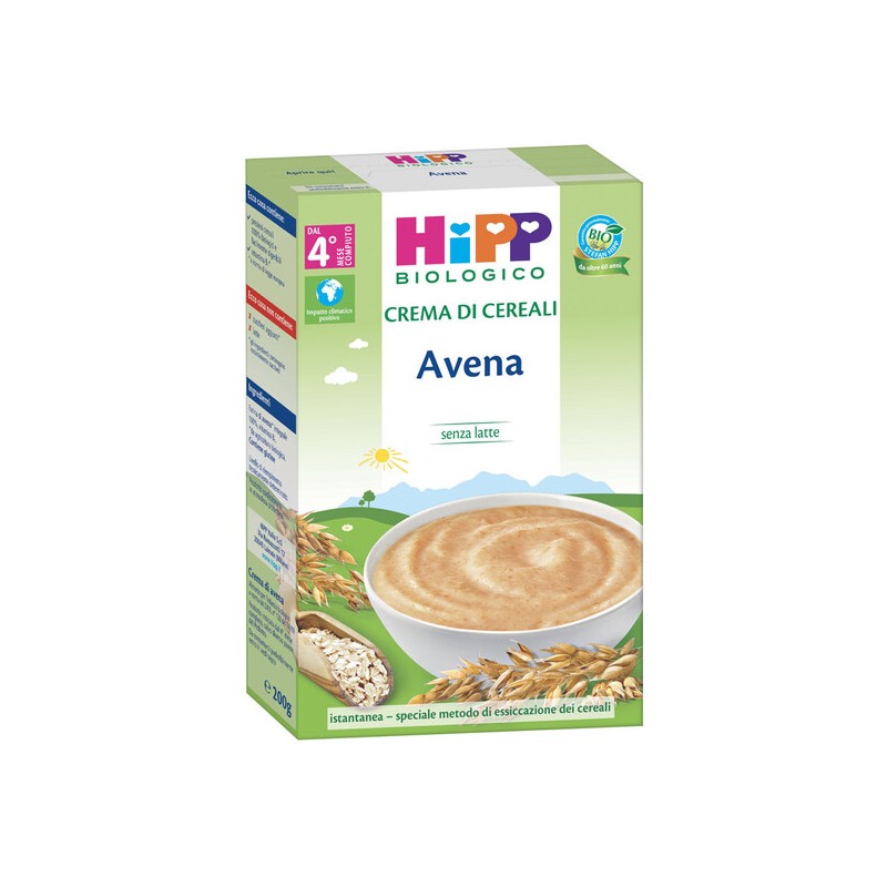 Hipp Italia Hipp Bio Crema Cereali Avena 200 G - Alimentazione e integratori - 984462123 - Hipp - € 3,77