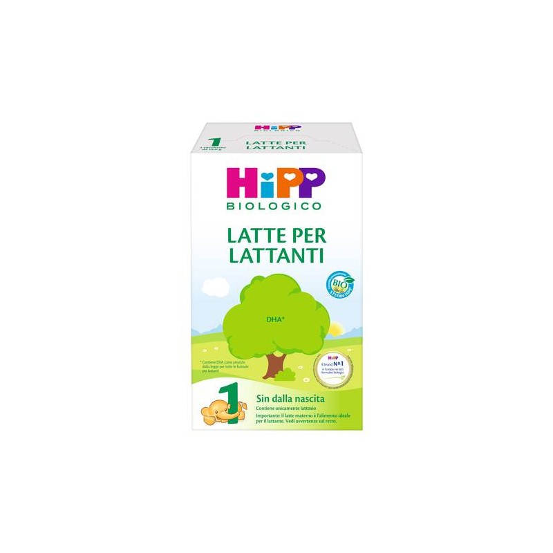 Hipp Bio 1 Latte per Lattanti e Neonati 600 G - Latte in polvere e liquido per neonati - 980483109 - Hipp - € 16,91