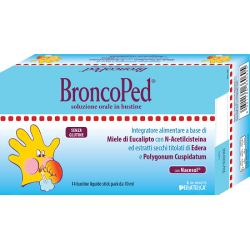 Broncoped per Tosse dei Bambini 14 Stick Pack - Integratori per apparato respiratorio - 985668399 - Pediatrica - € 15,39