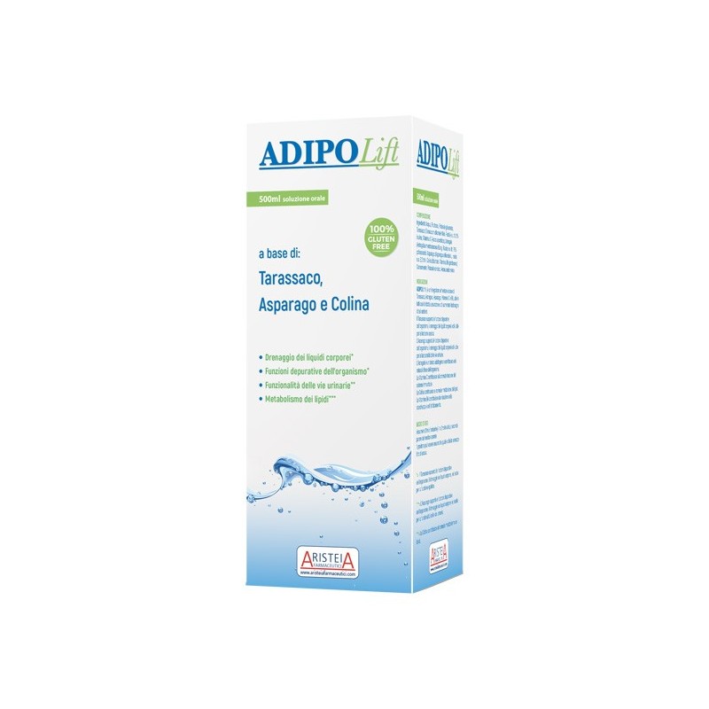 Adipolift Soluzione Drenante Utile Per La Funzionalità Epatica 500 Ml - Integratori per fegato e funzionalità epatica - 97440...