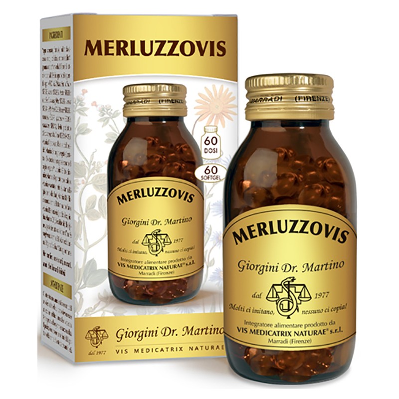 Dr. Giorgini Ser-vis Merluzzovis 60 Softgel - Integratori per dolori e infiammazioni - 984834919 - Dr. Giorgini - € 15,57