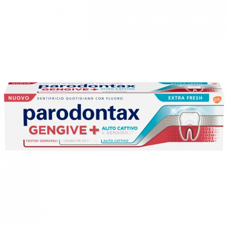 Parodontax Gengive+ Dentifricio Extra Fresh Denti Sensibili 75 Ml - Dentifrici e gel - 983373061 - Parodontax - € 5,50