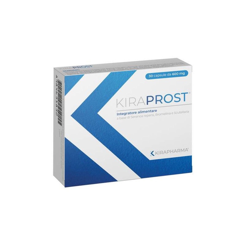 Kiraprost Integratore per la Prostata 30 Capsule - Integratori per prostata - 984631832 - Kirapharma - € 22,68