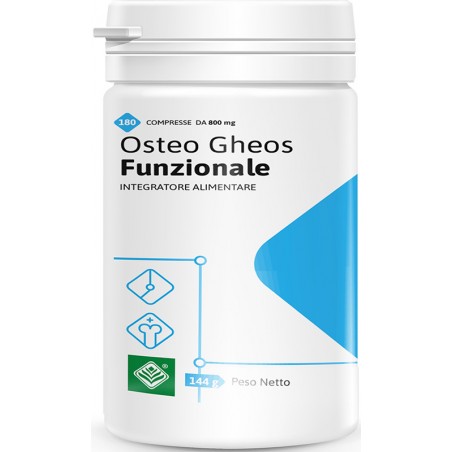 Osteo Gheos Funzionale 180 Compresse - Integratori per dolori e infiammazioni - 970712939 - Gheos - € 50,23