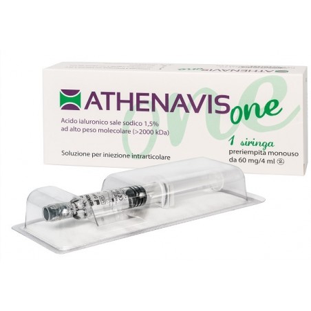 I. B. N. Savio Siringa Intra-articolare Athenavis One Acido Ialuronico 1,5% 4 Ml I. B. N. Savio - 1 I. B. N. Savio Siringa Intra-articolare Athenavis One Acido Ialuronico 1,5% 4 Ml I. B. N. Savio - 1