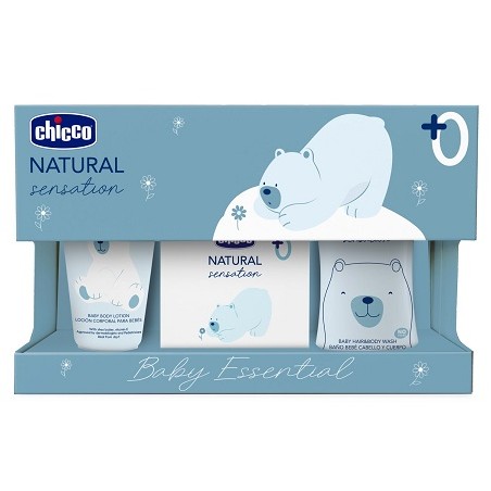 Chicco Natural Sensation Set Bagno Pasta Prof Chicco - 1 Chicco Natural Sensation Set Bagno Pasta Prof Chicco - 1