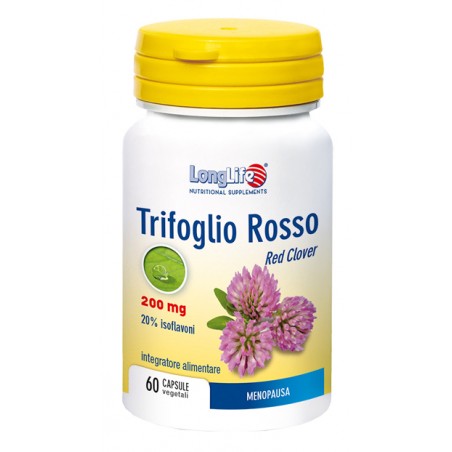 Longlife Trifoglio Rosso 60 Capsule - Integratori per ciclo mestruale e menopausa - 935793861 - Longlife - € 24,59